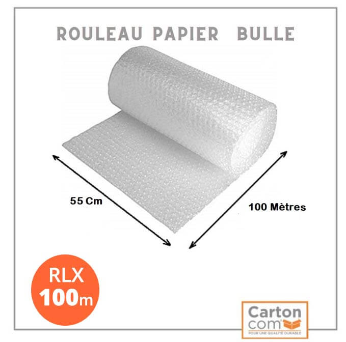 Papier bulle - 50cm x 100m - par rouleau